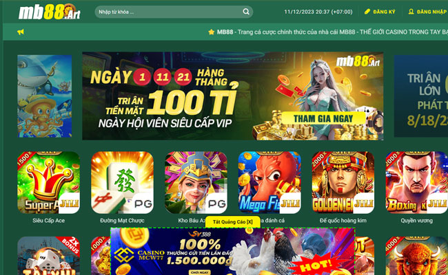 MB88 8 gioi thieu ve nha cai mb88